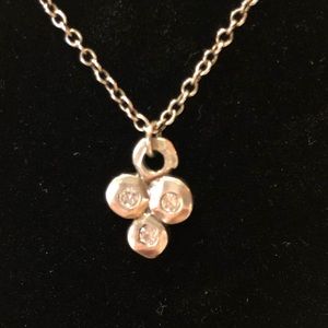 Silpada Triple CZ Necklace